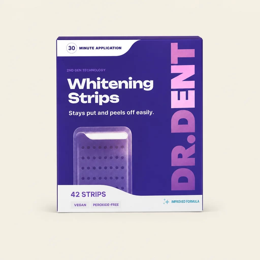 Dr. Dent Whitening Strips — 42 Strips